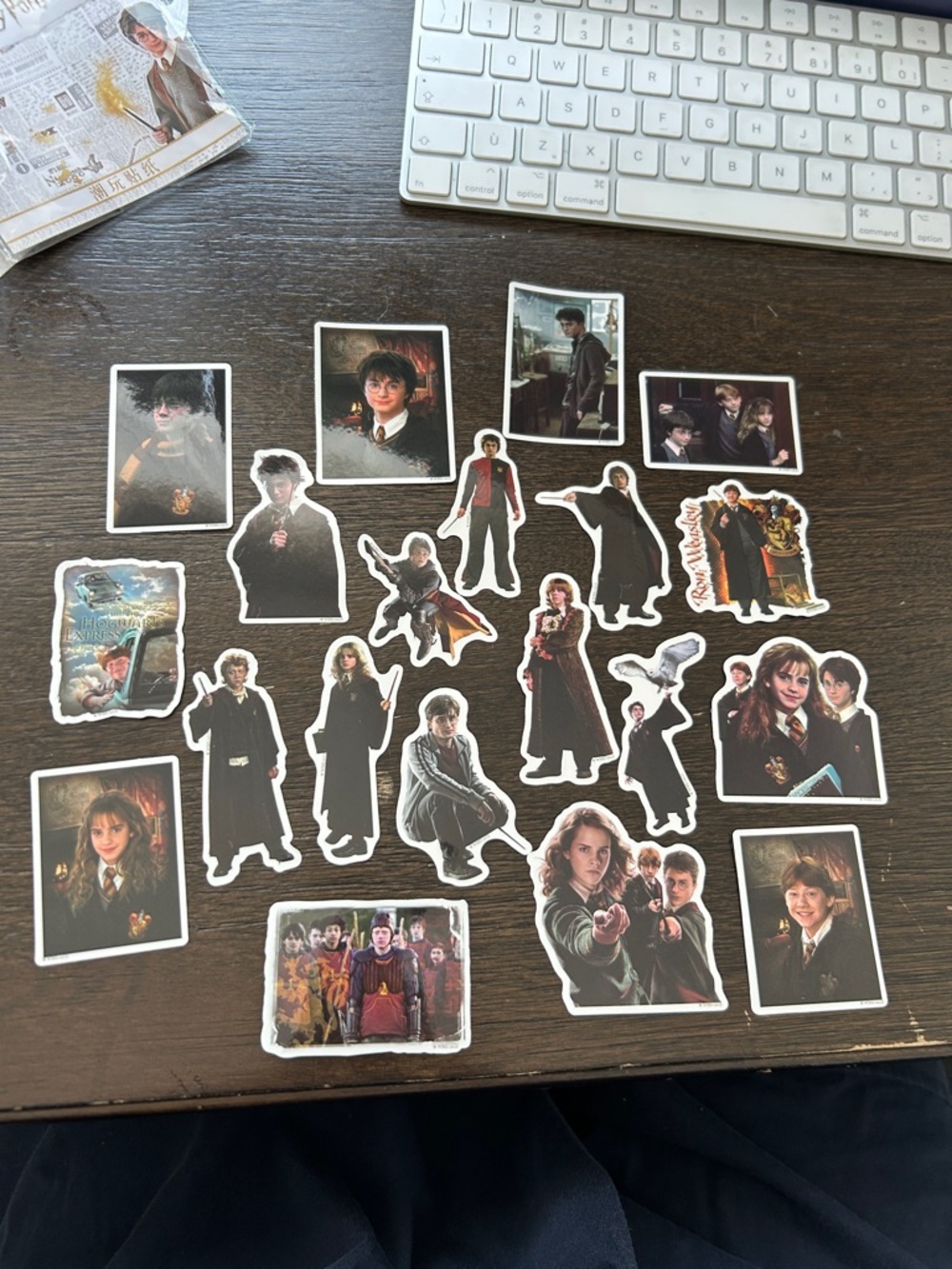 Harry Potter main characters Sticker Set - pack of 20